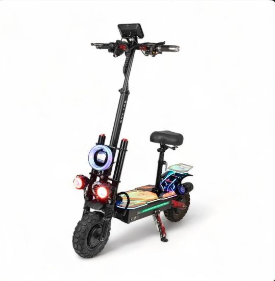 صورة سكوتر الوحش MR10 المطور 60 فولت اثنين دينمو